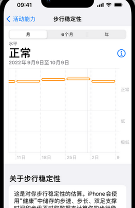 新化iPhone手机维修如何在iPhone开启'步行稳定性通知'