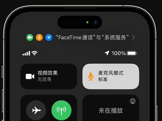 新化苹果授权维修网点分享iPhone在通话时让你的声音更清晰 