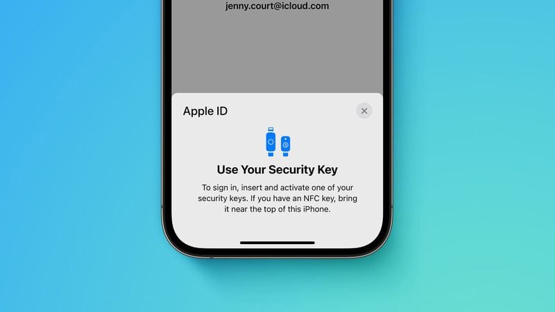 新化苹果手机维修分享iOS 16.3 新增的 Apple ID 的安全密钥有什么功能 