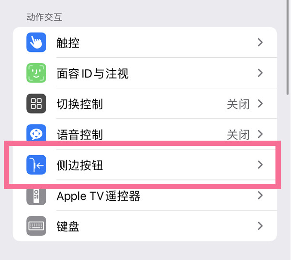 新化苹果14维修店分享iPhone14 Plus侧键双击下载功能关闭方法 