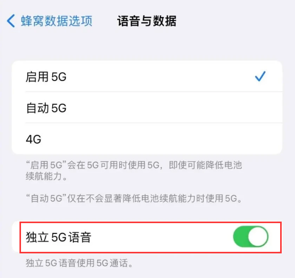新化苹果14维修分享iPhone 14 Pro如何开启VoNR 