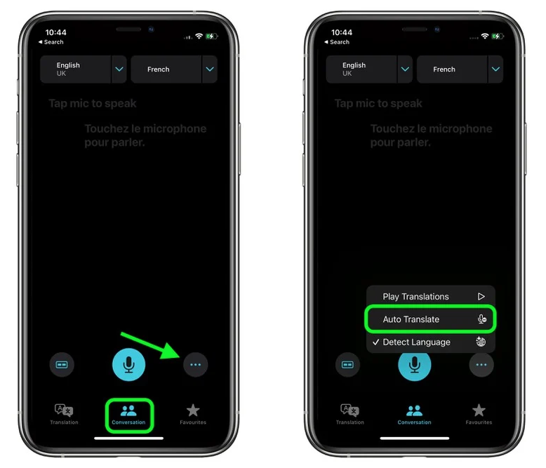 新化苹果手机维修分享iOS 15 “翻译” App 新改进 