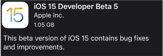 新化苹果手机维修分享如何升级到iOS15.0 beta5 