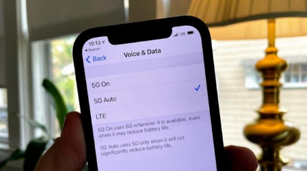 新化苹果手机维修分享iPhone 12如何打开或关闭5G网络 